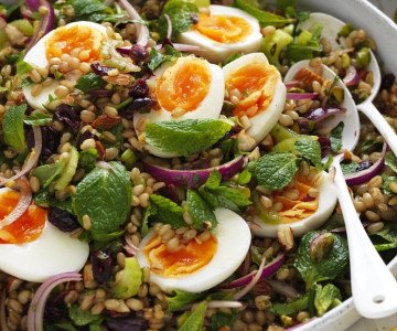 Fresh Freekeh Salad with Eggs Sep 2024 1158