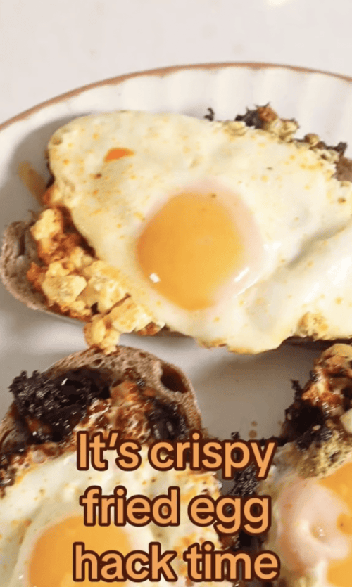 chilli crisp eggs
