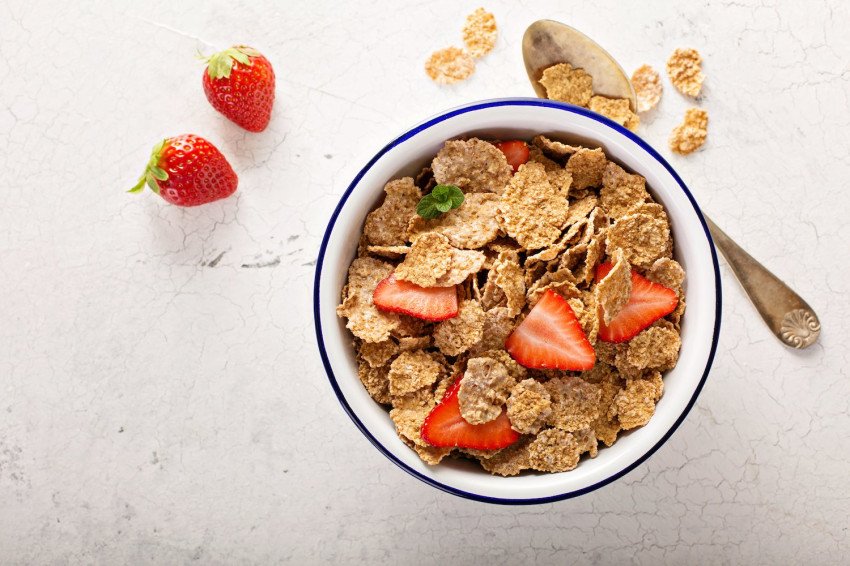 Cereal and milk