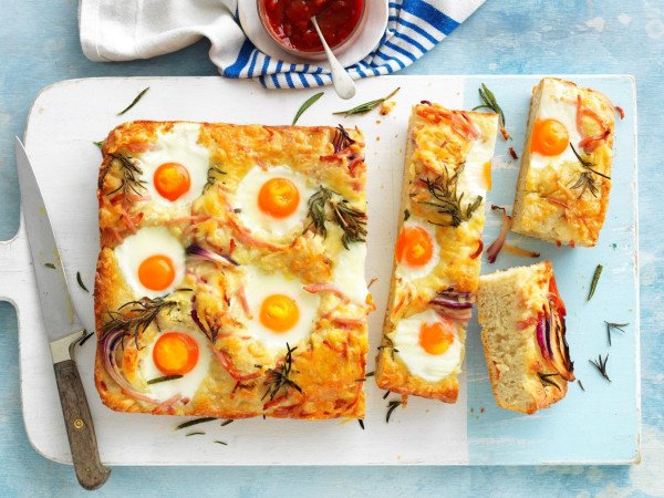 egg focaccia