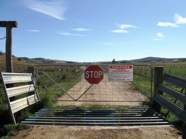 Farm gate biosecurity
