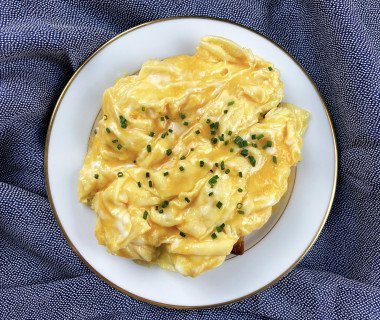 Folded eggs 2