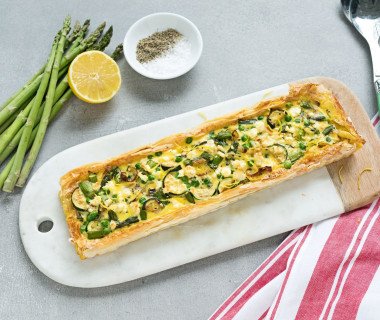 Green Veggie Filo Tart Jo McMillan 1 lores