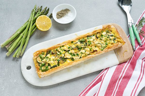 Veggie Filo Tart