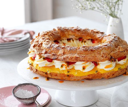 Paris brest  passionfruit curd 0488 WEB