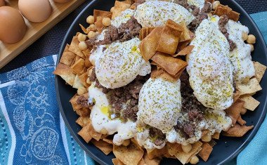 Poached Egg Fatteh 4