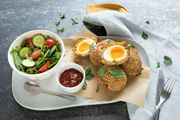 vegetarian scotch eggs