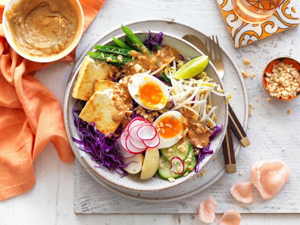 Indonesian Gado Gado Salad Recipe Australian Eggs