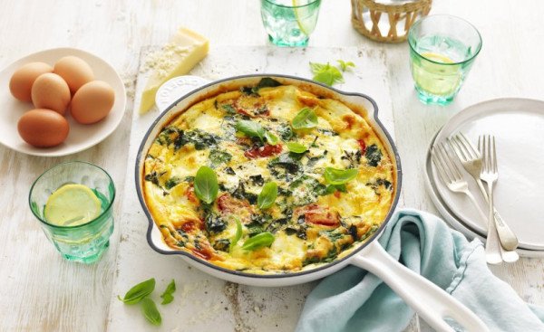 frittata caprese