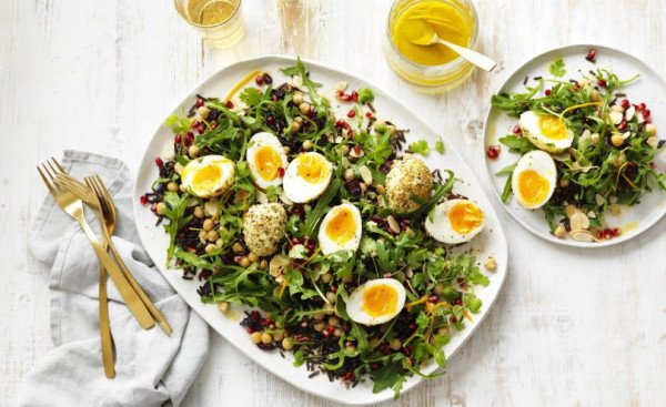 grain pomegranate salad