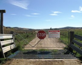 Biosecurity sign