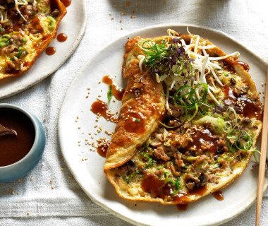 chinese pork open omelette 0210 video