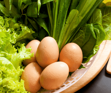 eggs veggies
