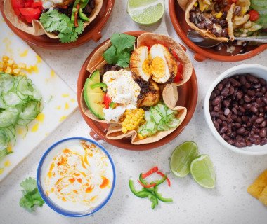 6 Janes Mexican spiced taco egg bowls