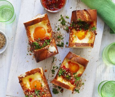 Bagutte Baked Eggs