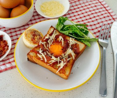 Carbonara toast 2 1