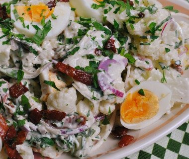Cauliflower potato salad 10 1