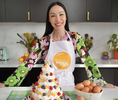 Christmas Tree Pavlova, 4 22 21 pm