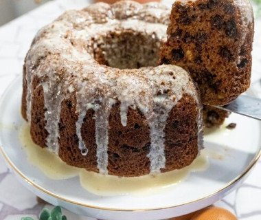 GF festive steamed pudding