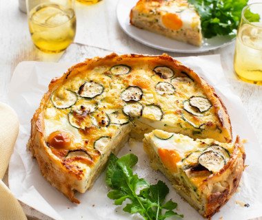 Goats Cheese Zucchini Potato Crust Quiche 0390 (1)