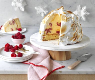 Lemon Curd Bombe Alaska 2495 CHRISTMAS