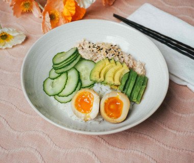 Tuna rice bowl