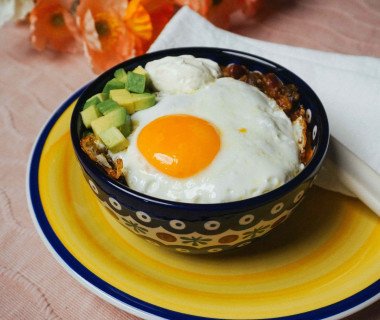 Vegetarian chilli bowl