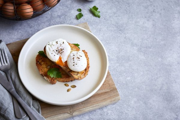 Poached Eggs on Toast