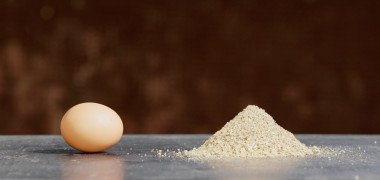 Egg and grain