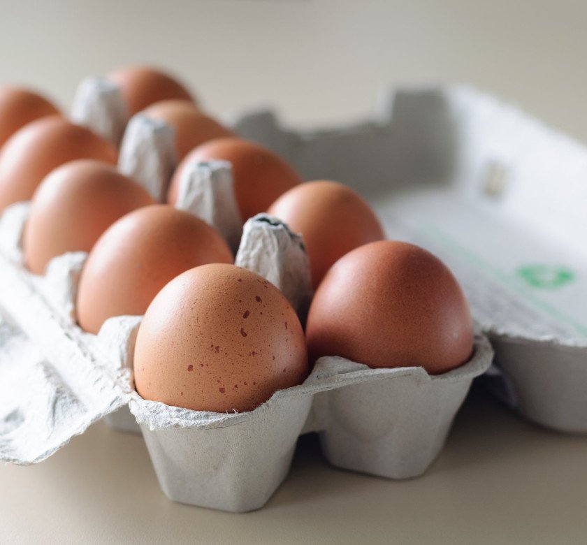 eggs in carton