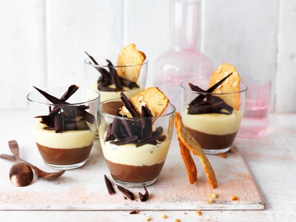 chocolate custard