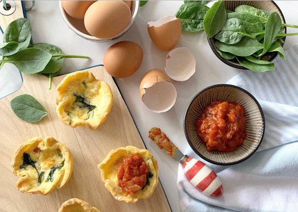 mini quiches
