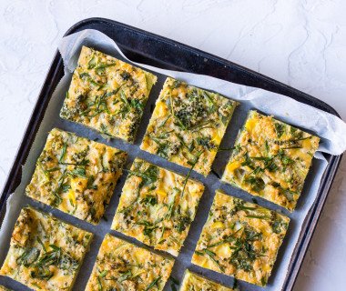 Monique Cormack Sweetcorn and Broccoli Slice 2