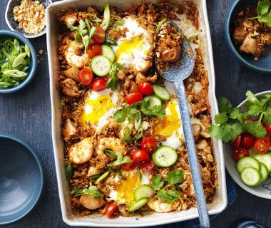 Nasi Goreng tray bake 0229