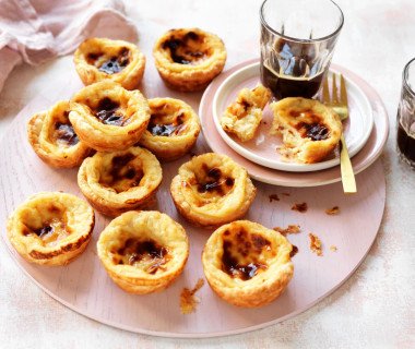 Portuguese custard tarts lores