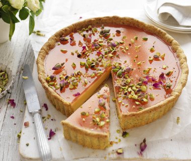 Rose pistachio custard tart 0180 prv
