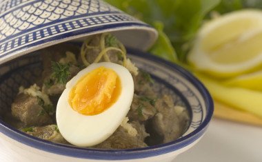 greek style lamb and egg braise 2