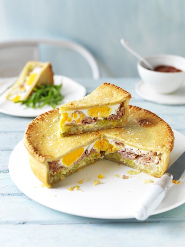 ham egg pie