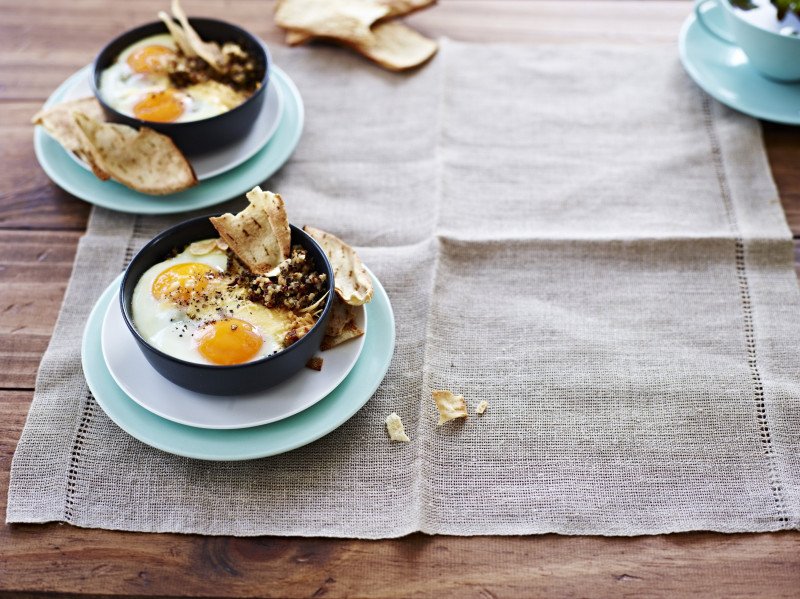 Baghdad Eggs with Quinoa