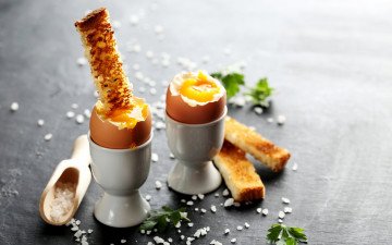 Boiled Eggs and Toast