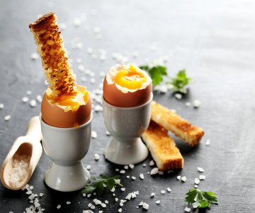 Boiled Eggs and Toast