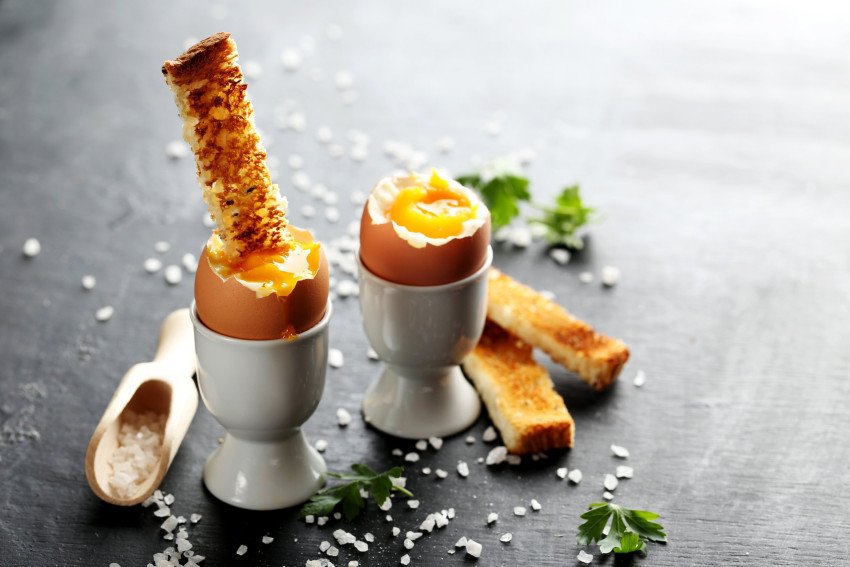 Boiled Eggs and Toast
