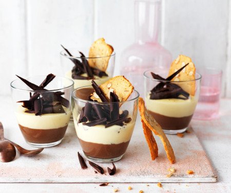 Chocolate custard cups lores